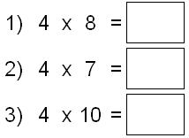 Multiplication Tables - Junior